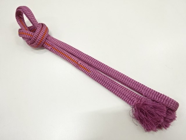 JAPANESE KIMONO / HANDTIED OBIJIME CORD